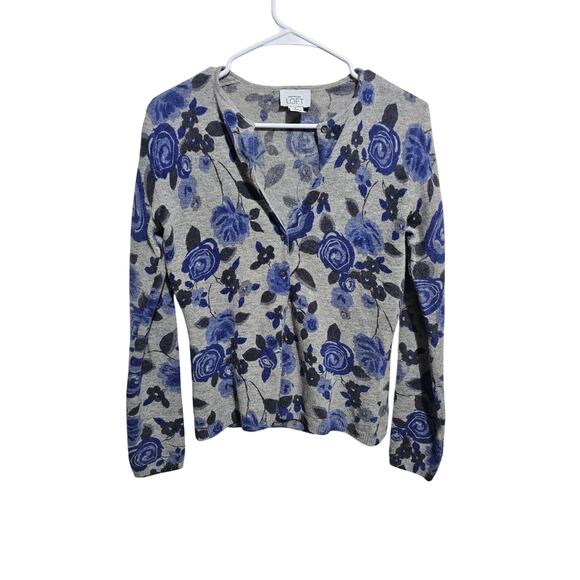 Ann Taylor Loft Tank Cardigan Scarf Size Small Lambswool Angora Rabbit Hair - Picture 5 of 12